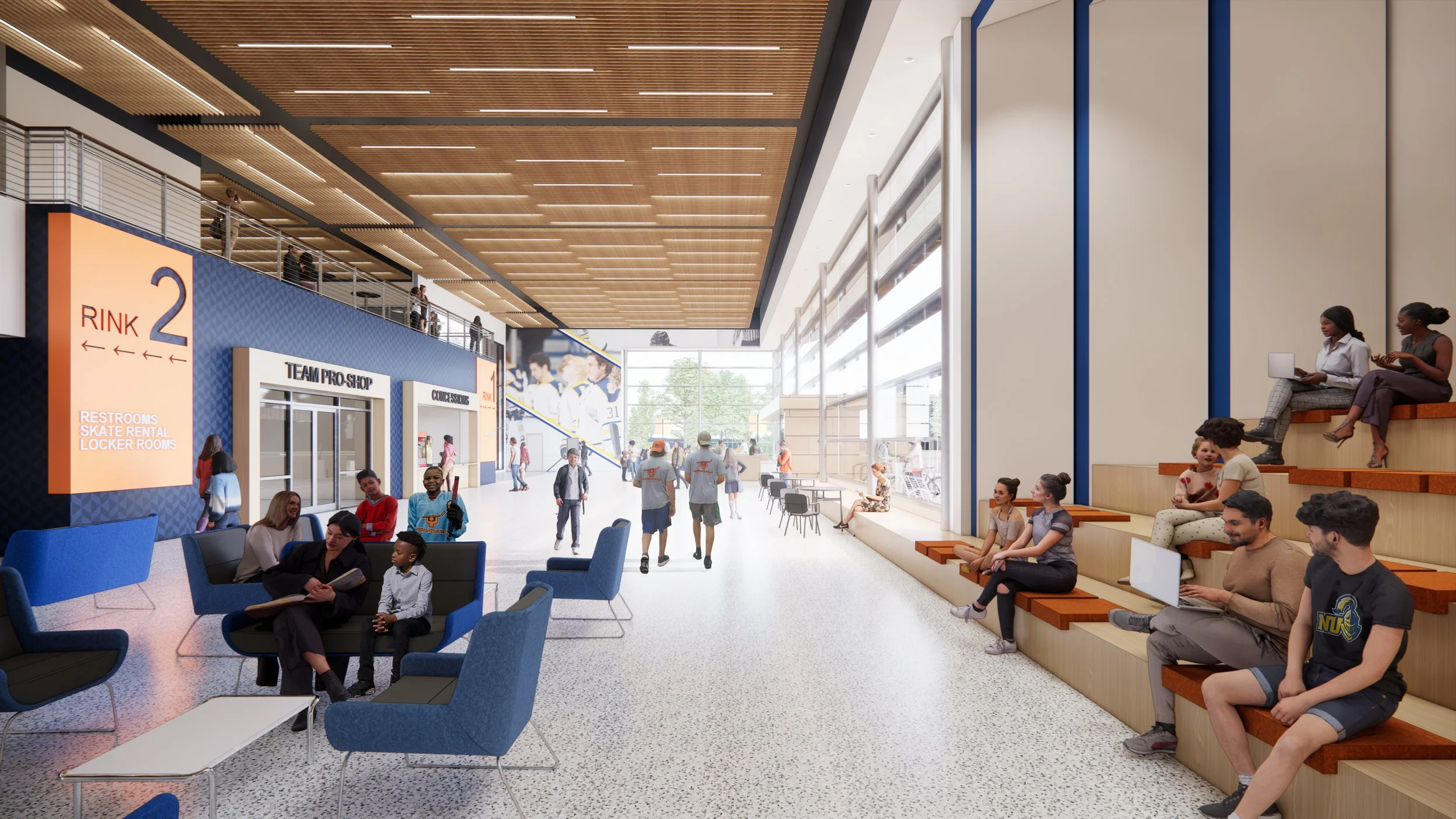 Neumann University Ice Rink — Heckendorn Shiles Architects